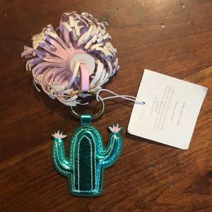 Cactus key chain bag accessory